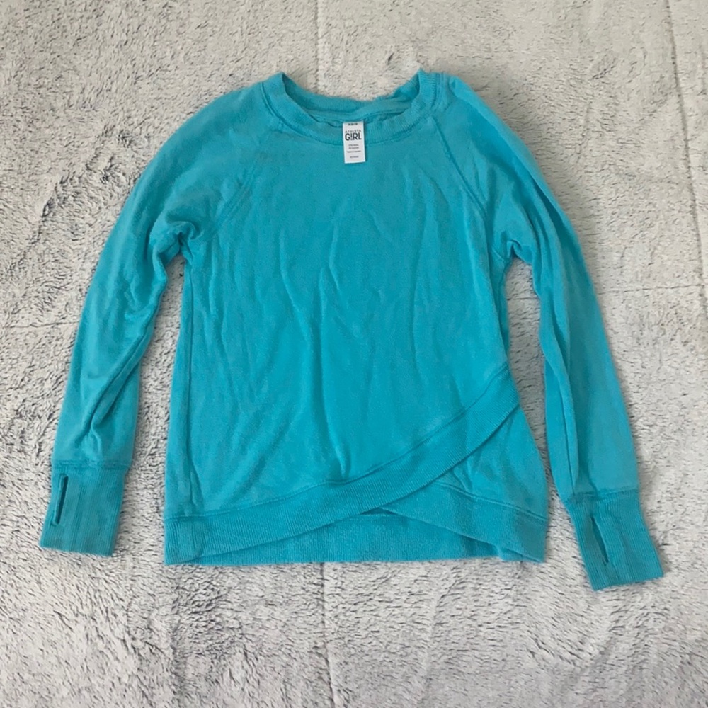 Athleta girl crew neck sweatshirt